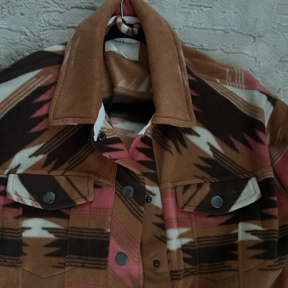 Thread and Supply polar fleece shacket - Picture 6 of 7